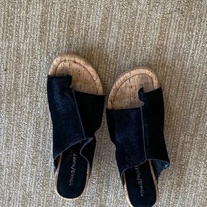 Donald Pliner wedge sandals